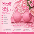 Kainaat Luxury Padded Polka Dot Bra Elegant Comfort • Perfect Shape • Everyday Confidence